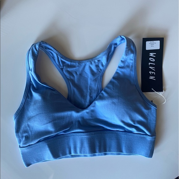NWT Wolven Threads Juniper Racerback Sports Bra XS - Picture 2 of 8